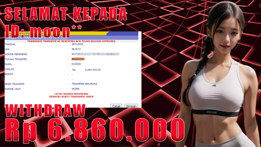 bukti wd warungbetting 29 nov