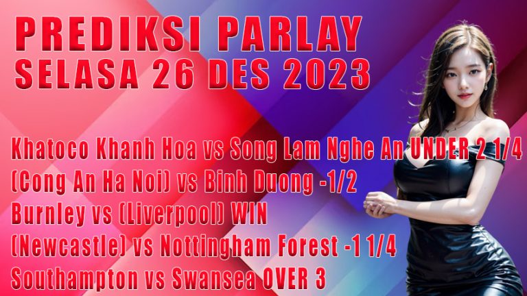 parlay WB 26 des 2023