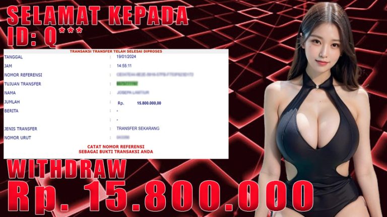 Bukti Withdraw WARUNGBETTING 19 jan 2024