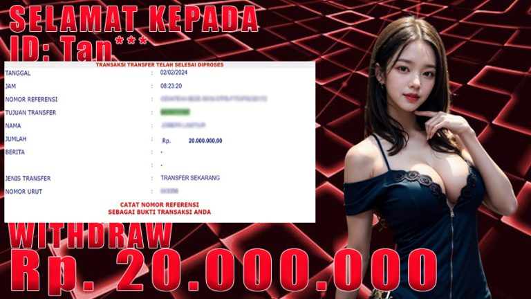 Bukti Withdraw WARUNGBETTING 02 feb 2024