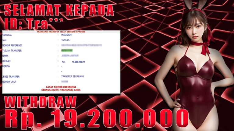 Bukti Withdraw WARUNGBETTING 06 feb 2024