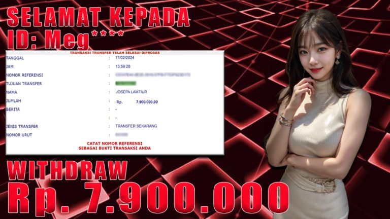 Bukti Withdraw WARUNGBETTING 17 feb 2024