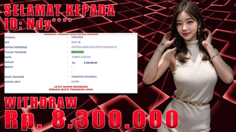 Bukti Withdraw WARUNGBETTING 19 feb 2024