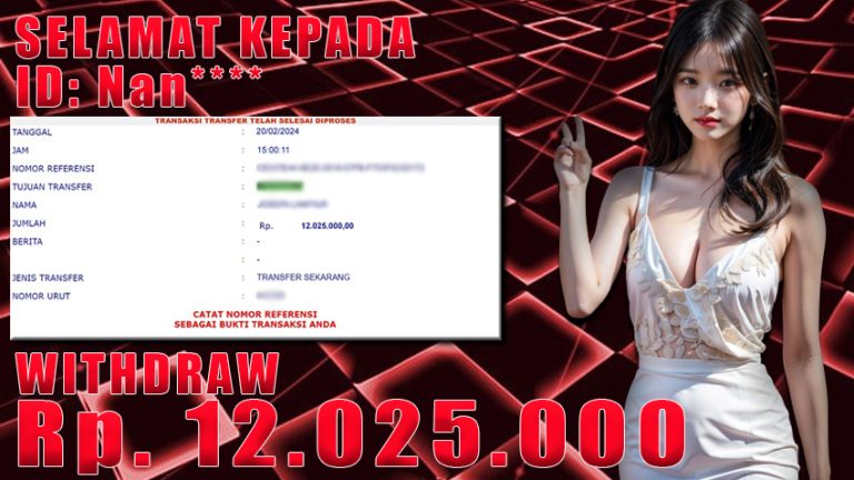 Bukti Withdraw WARUNGBETTING 20 feb 2024