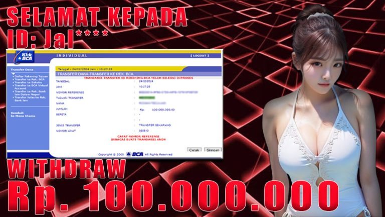 Bukti Withdraw WARUNGBETTING 24 feb 2024