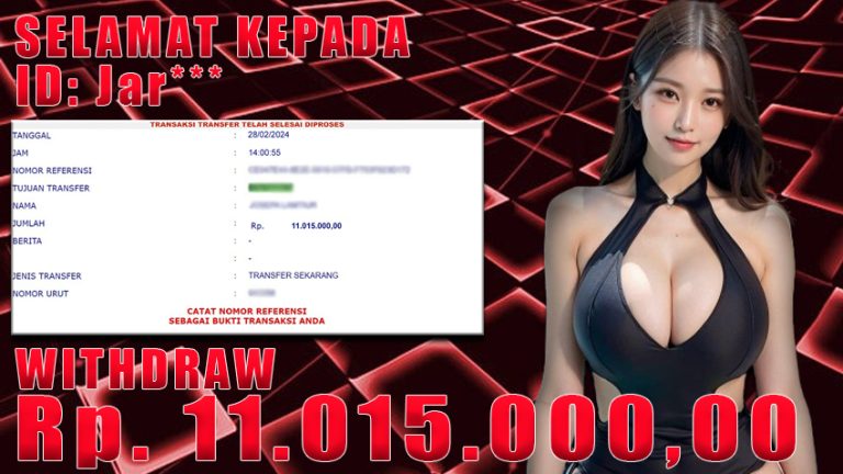 Bukti Withdraw WARUNGBETTING 28 feb 2024