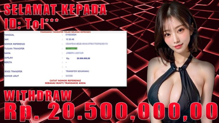 Bukti Withdraw WARUNGBETTING 01 mar 2024