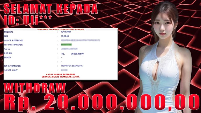 Bukti Withdraw WARUNGBETTING 12 mar 2024