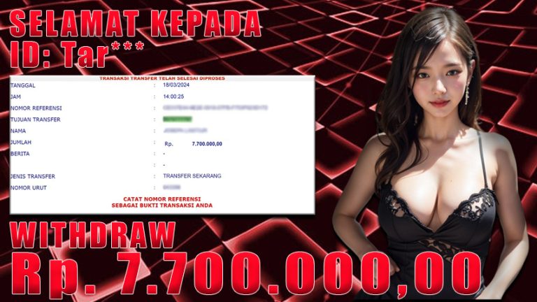 Bukti Withdraw WARUNGBETTING 18 mar 2024