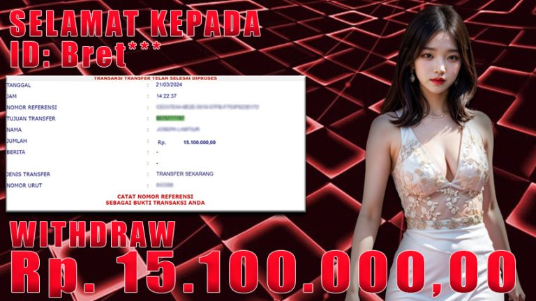 Bukti Withdraw WARUNGBETTING 21 mar 2024