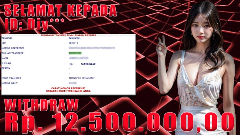 Bukti Withdraw WARUNGBETTING 22 mar 2024