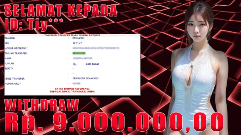 Bukti Withdraw WARUNGBETTING 24 mar 2024