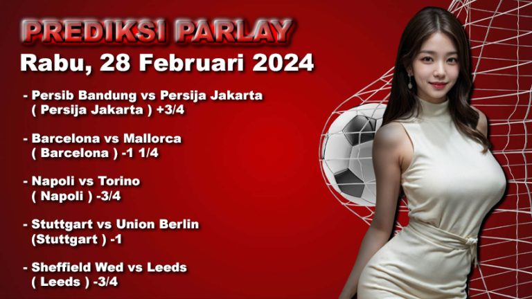 Prediksi Parlay WARUNGBETTING 08 mar 2024