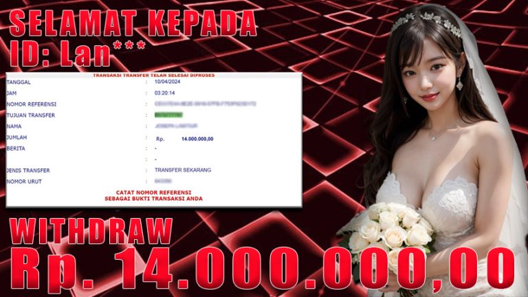 Bukti Withdraw WARUNGBETTING 10 april 2024