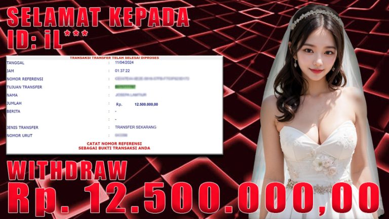 Bukti Withdraw WARUNGBETTING 11 april 2024