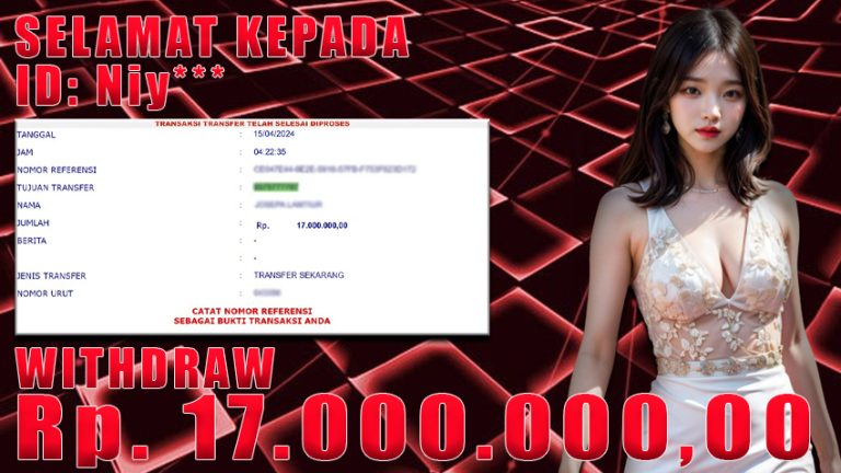 Bukti Withdraw WARUNGBETTING 15 april 2024