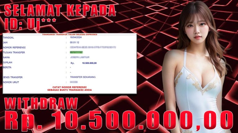 Bukti Withdraw WARUNGBETTING 16 april 2024