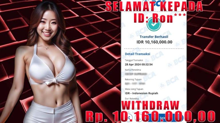 Bukti Withdraw WARUNGBETTING 28 april 2024