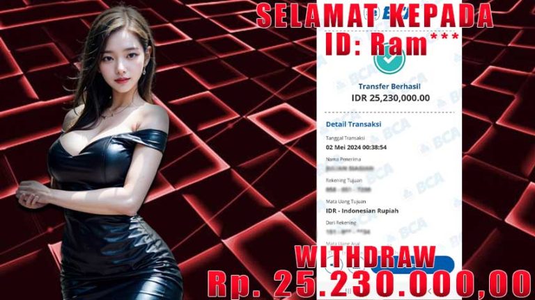 Bukti Withdraw WARUNGBETTING 02 mei 2024