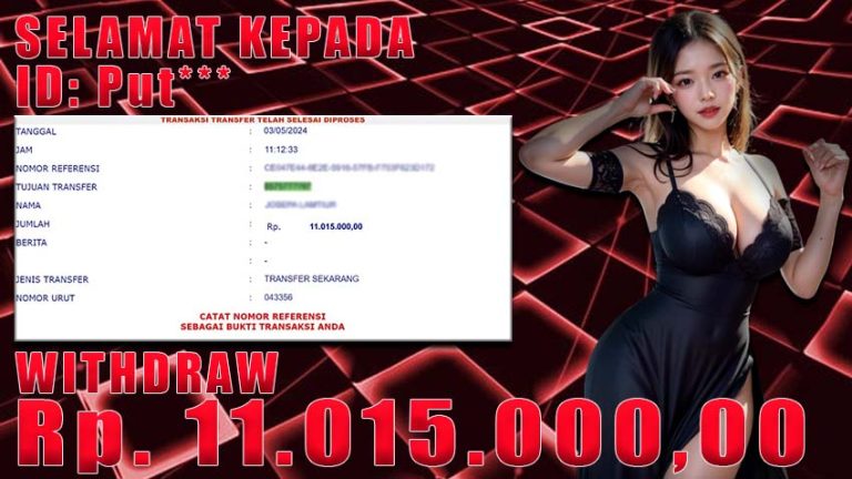 Bukti Withdraw WARUNGBETTING 03 mei 2024