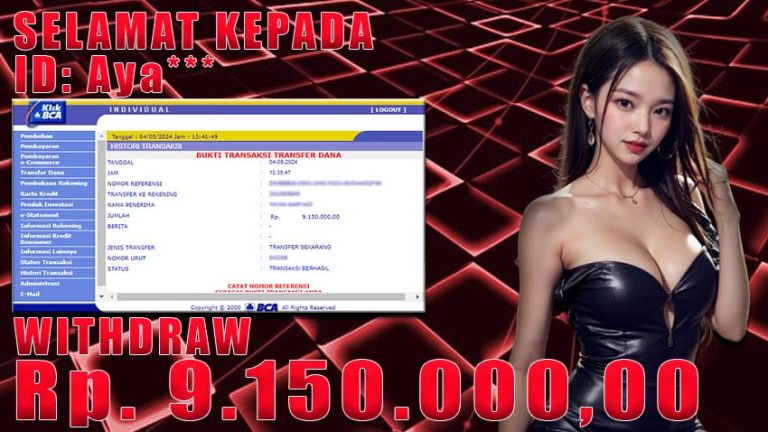 Bukti Withdraw WARUNGBETTING 04 mei 2024