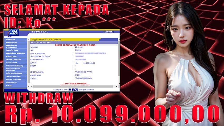 Bukti Withdraw WARUNGBETTING 19 mei 2024