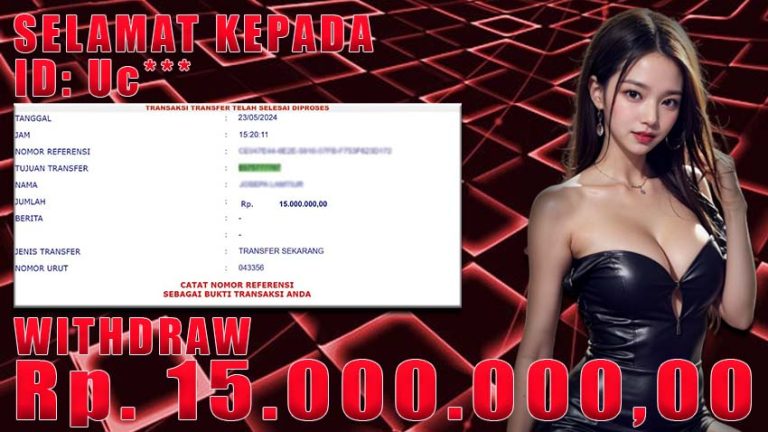 Bukti Withdraw WARUNGBETTING 23 mei 2024