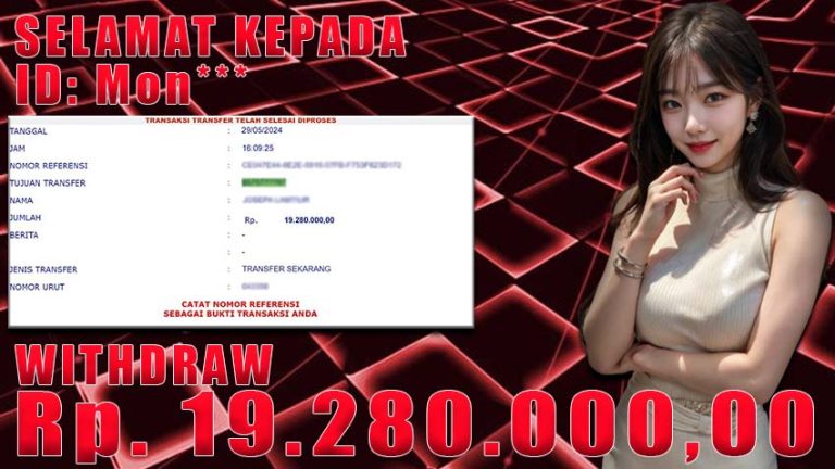 Bukti Withdraw WARUNGBETTING 29 mei 2024