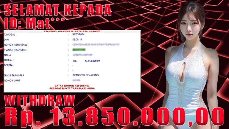 Bukti Withdraw WARUNGBETTING 31 mei 2024