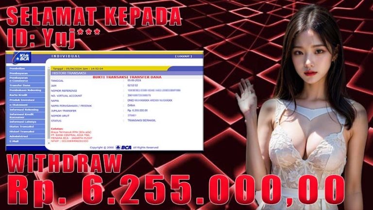 Bukti Withdraw WARUNGBETTING 05 juni 2024
