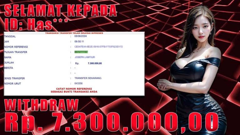 Bukti Withdraw WARUNGBETTING 08 juni 2024