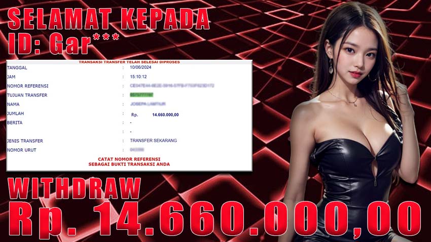Bukti Withdraw WARUNGBETTING 10 juni 2024