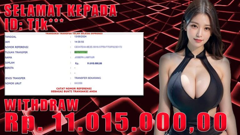 Bukti Withdraw WARUNGBETTING 13 juni 2024