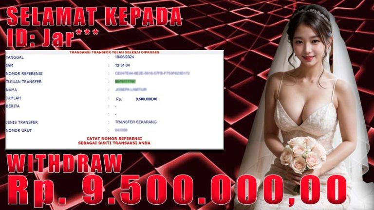 Bukti Withdraw WARUNGBETTING 19 juni 2024