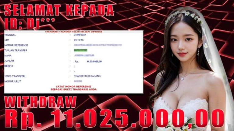 Bukti Withdraw WARUNGBETTING 20 juni 2024