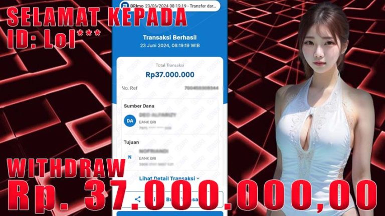 Bukti Withdraw WARUNGBETTING 23 juni 2024