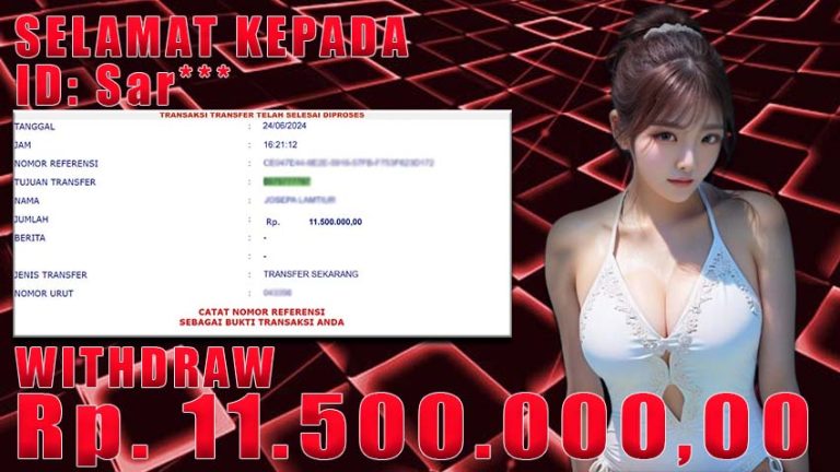 Bukti Withdraw WARUNGBETTING 24 juni 2024