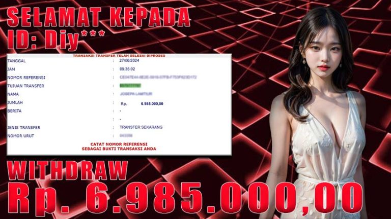 Bukti Withdraw WARUNGBETTING 27 juni 2024