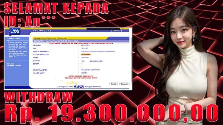 Bukti Withdraw WARUNGBETTING 02 juli 2024