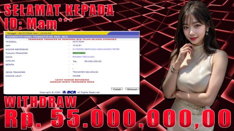 Bukti Withdraw WARUNGBETTING 03 juli 2024