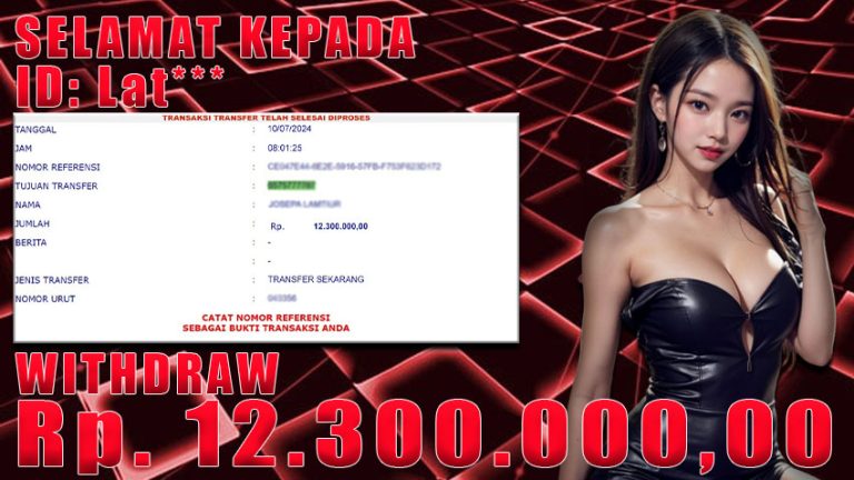 Bukti Withdraw WARUNGBETTING 10 juli 2024