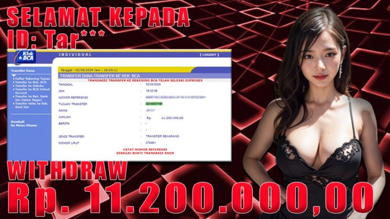 Bukti Withdraw WARUNGBETTING 02 agustus 2024