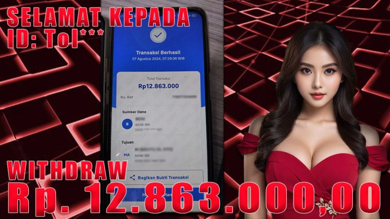 Bukti Withdraw WARUNGBETTING 07 agustus 2024