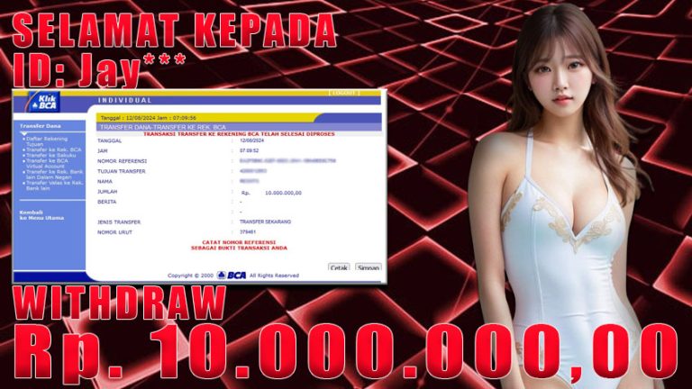 Bukti Withdraw WARUNGBETTING 12 agustus 2024