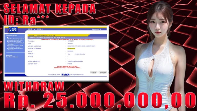 Bukti Withdraw WARUNGBETTING 13 agustus 2024