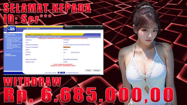 Bukti Withdraw WARUNGBETTING 14 agustus 2024
