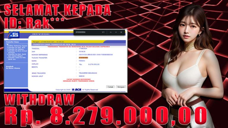 Bukti Withdraw WARUNGBETTING 17 agustus 2024