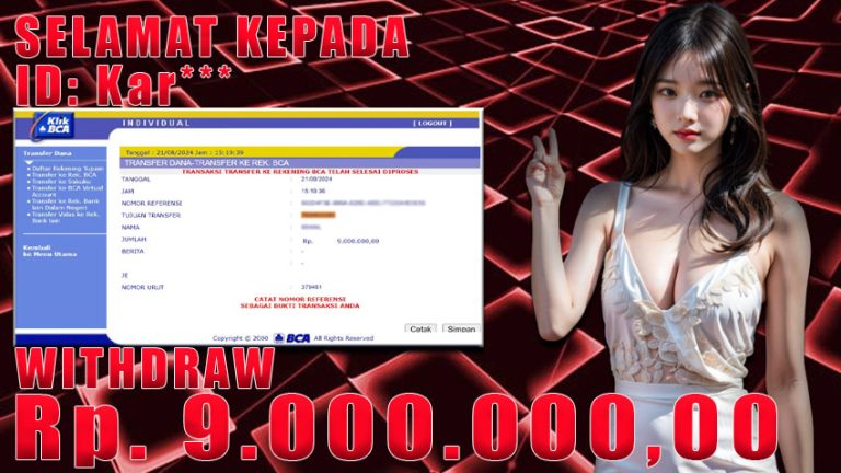 Bukti Withdraw WARUNGBETTING 21 agustus 2024