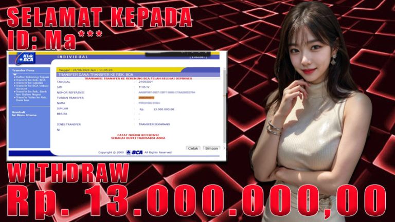 Bukti Withdraw WARUNGBETTING 24 agustus 2024