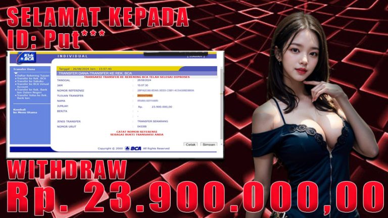Bukti Withdraw WARUNGBETTING 26 agustus 2024
